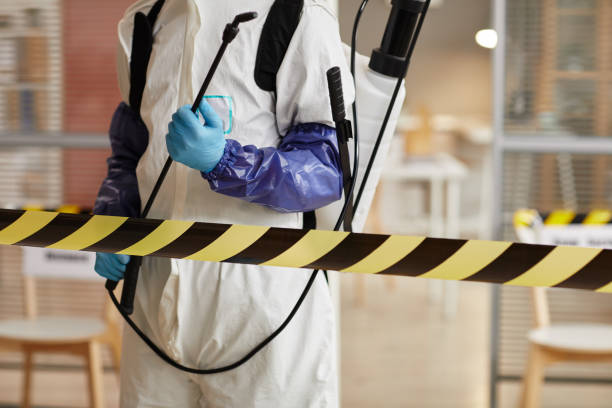 Professional Biohazard technician working in Marion, IL